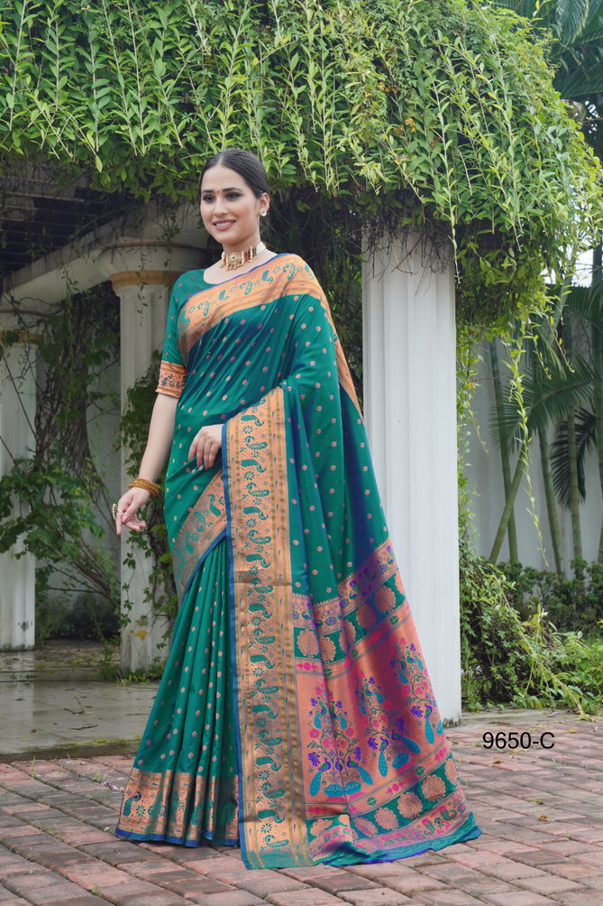 Pethani 9650 Designer Silk Sarees Wholesale Price In Surat